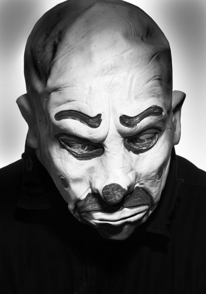 Photograph Derek Lomas Clown Face on One Eyeland